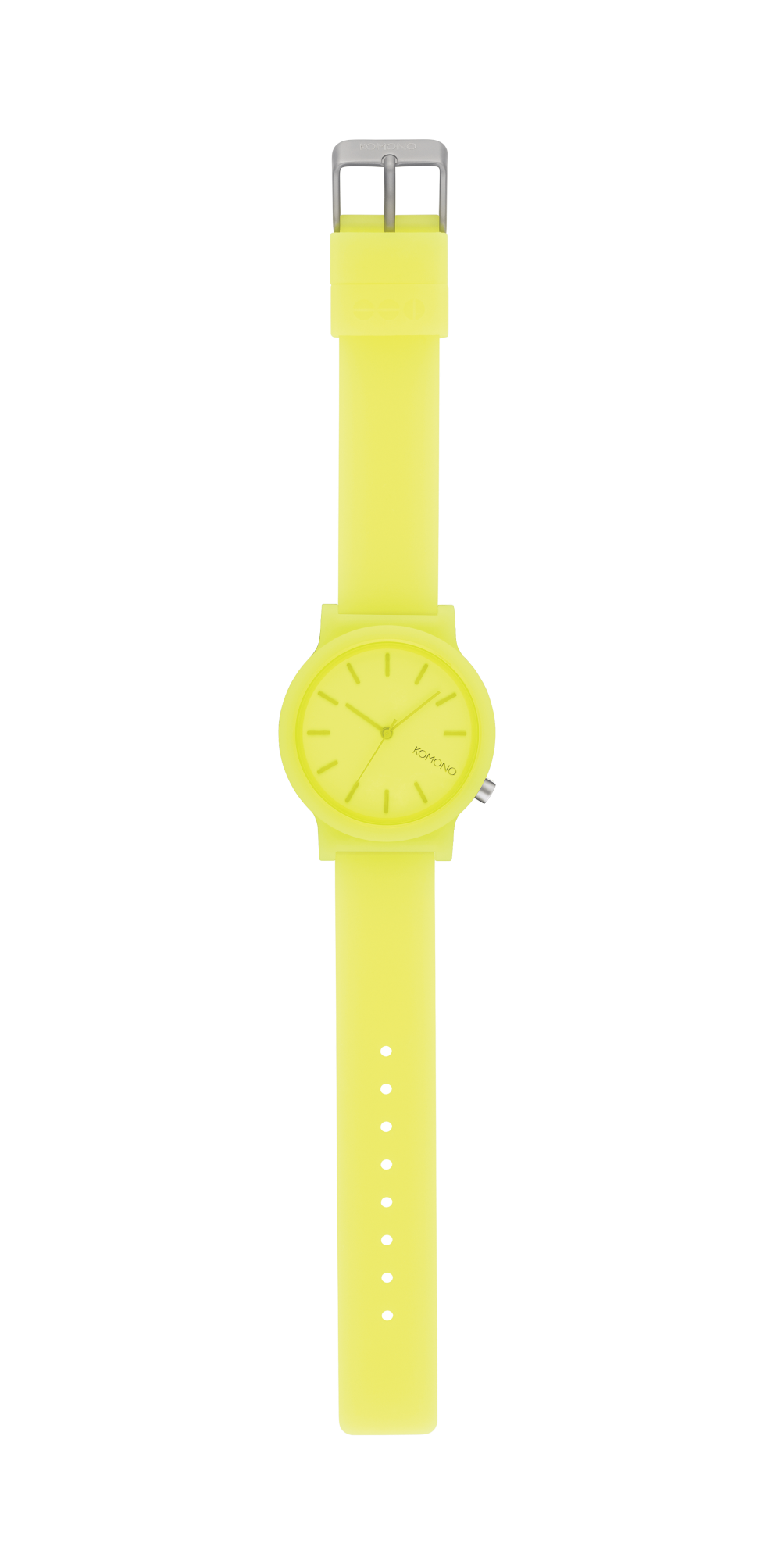 Definitie laden enkel Komono Horloge - Mono Neon Yellow - Feels Family store