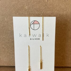 Katwalk Silver Hanger goud bar doortrekker