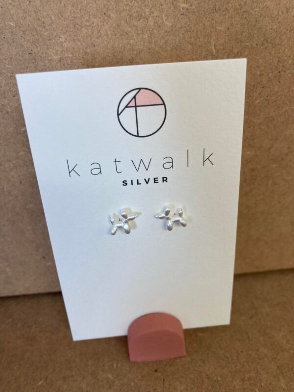 Katwalk silver Steker Jeff Koons zilver
