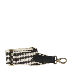 o my bag Riem - black and white - black classic leather