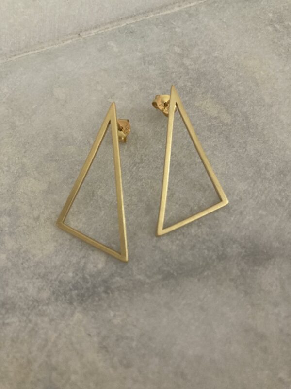 Steker goud driehoek