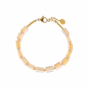 Light peachy bracelet gold