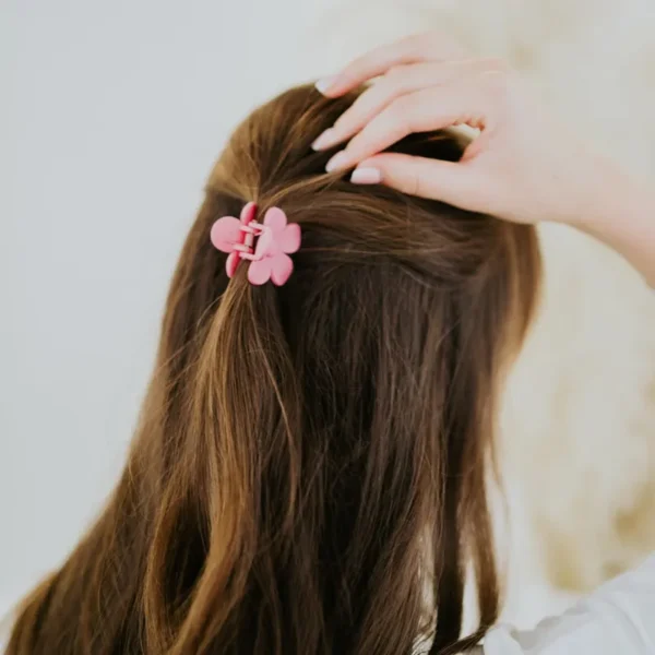 Mini Lou haarspeld roze