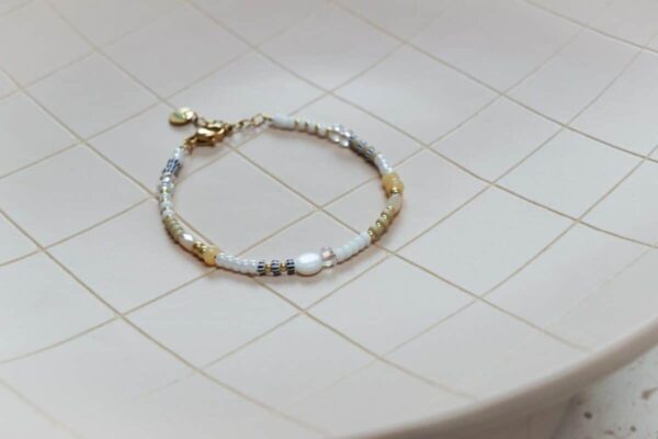 Sand sparkle bracelet gold