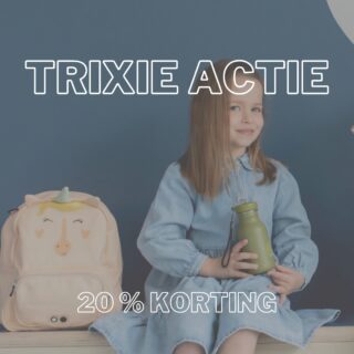 TRIXIE ACTIE 💥
.
Actie op alle rugzakjes, boekentasjes en drinkflessen van Trixie! 
Je kan deze nu shoppen aan -20% bij aankoop vanaf 50 euro. 😮
Selecteer je favoriete stuks, en gebruik de code: “TRIXIE20”. 🤩
💛
Liefs,
team Feels
.
#thankmelater #shoptillyoudrop #actieboekentas #actietrixie